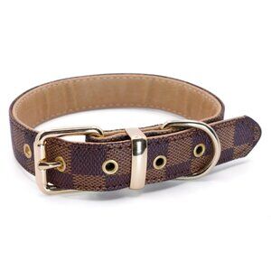 Luxury Dog Collar - The Classy Canine Collection - Dapper Check